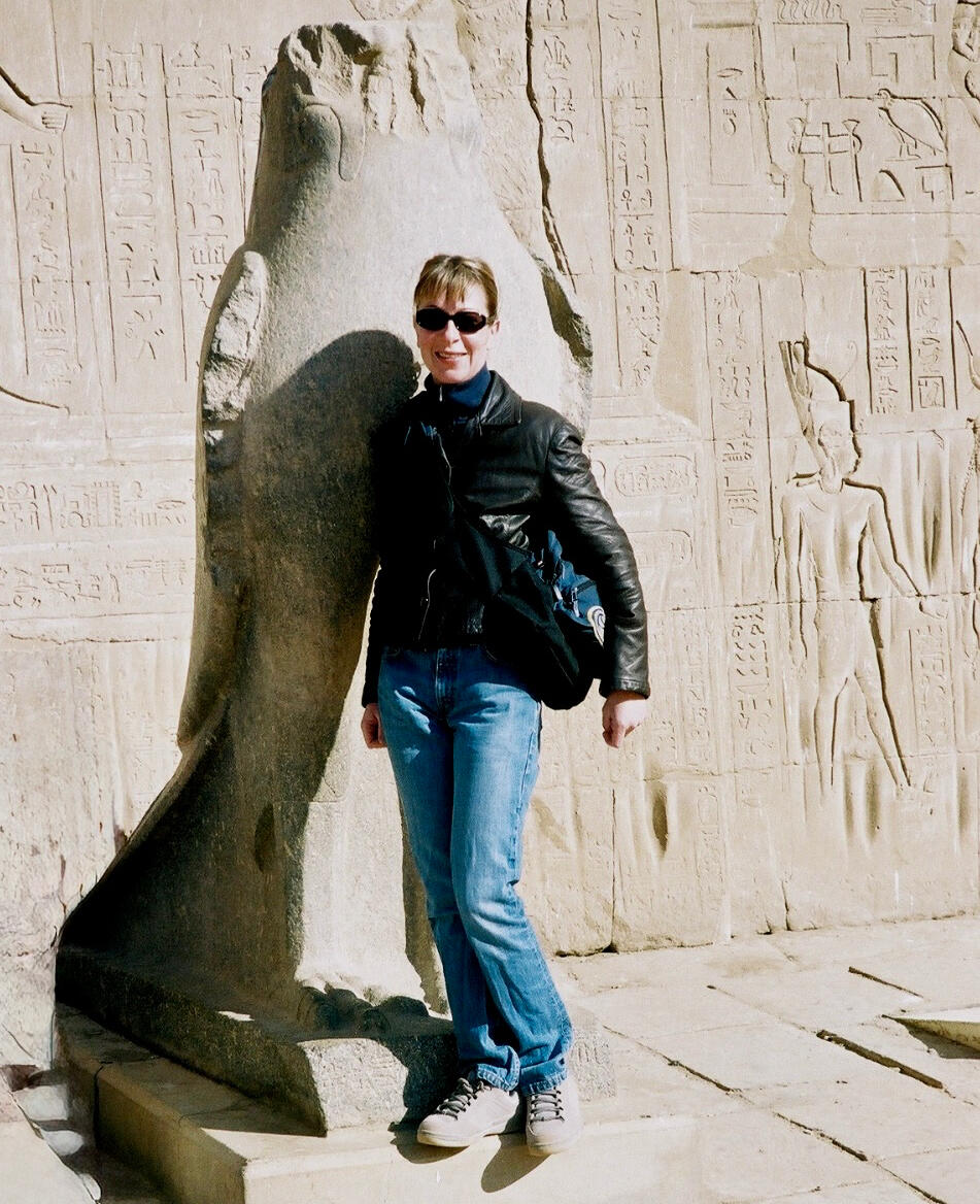 Valéria ipomea devant Horus